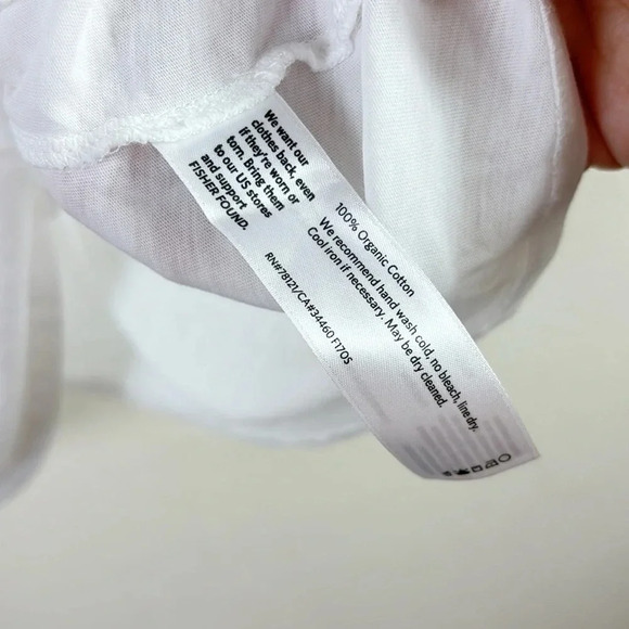 Eileen Fisher Round Neck Sleeveless Tank Top in white size XL - Picture 5 of 10